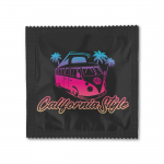 CaliforniaStyle - prezerwatywa z nadrukiem