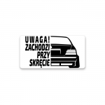 E36 - zachodzi przy skręcie
